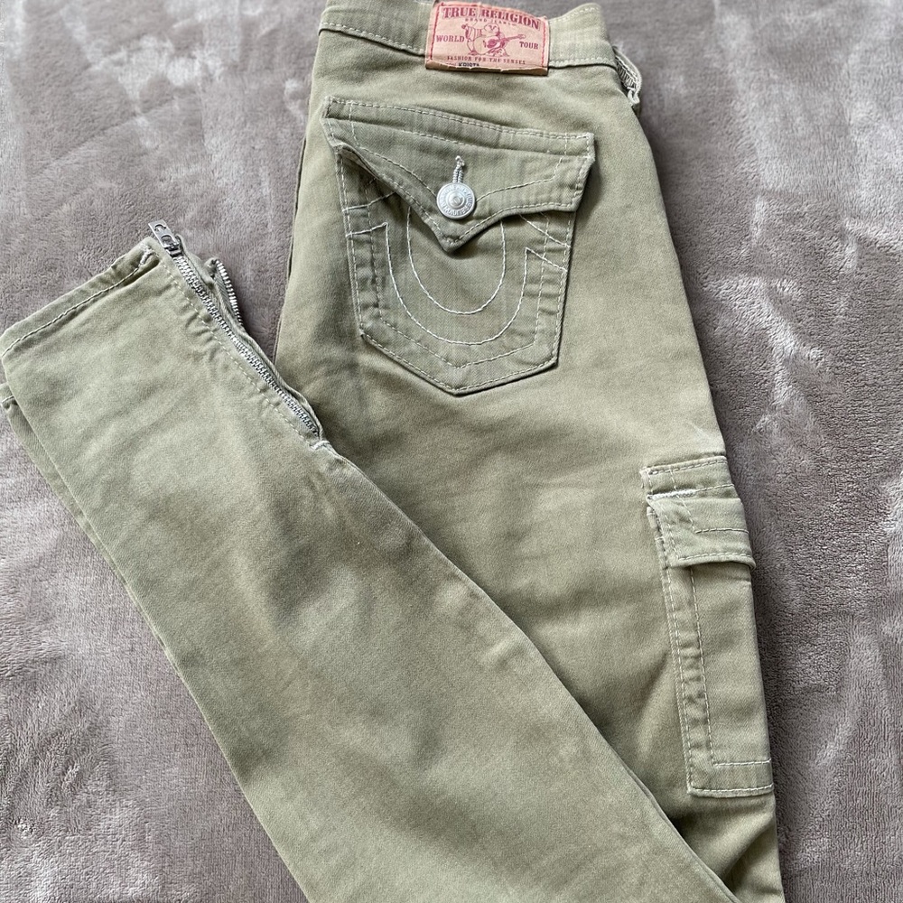 True religion cargo khakis